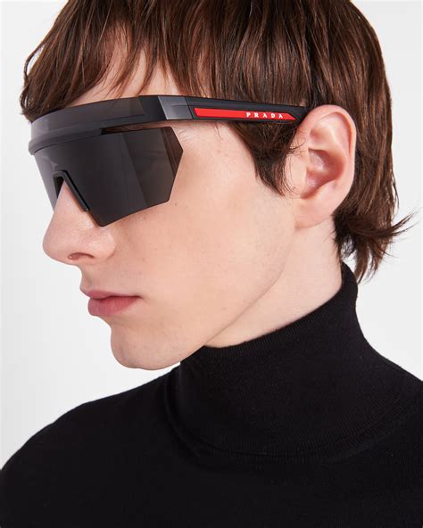 prada linea rossa eyewear.